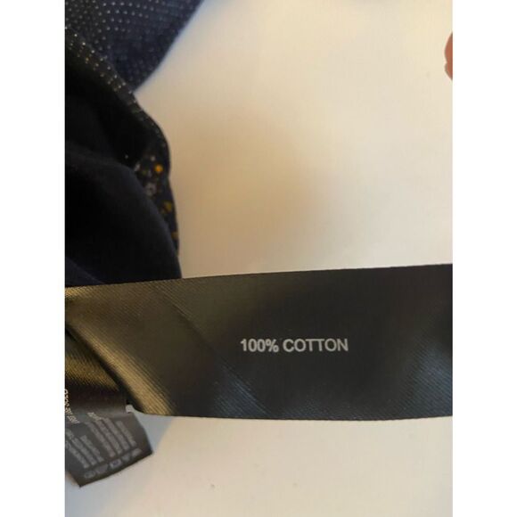 Denim & Flower Ricky Singh navy dots flowers small S - Picture 6 of 6